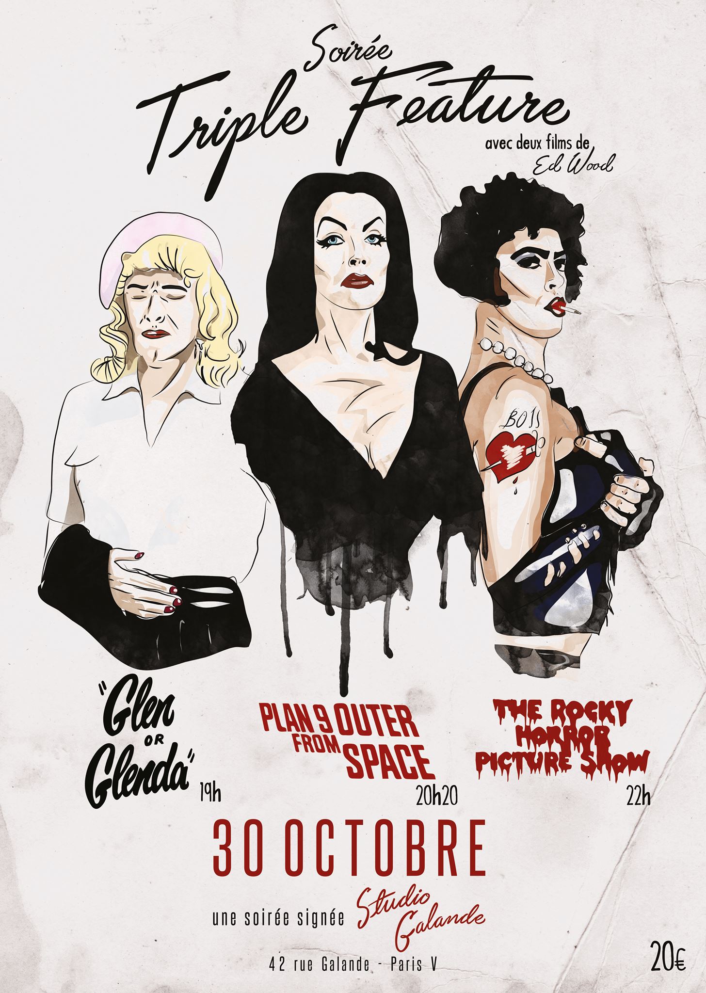 Soirée Rocky horror…